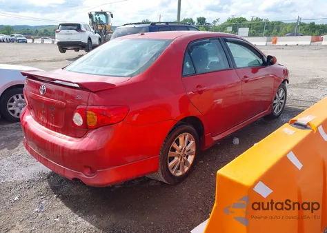 2010 Toyota Corolla S z USA, uszkodzony, nr VIN 1NXBU4EE7AZ265237